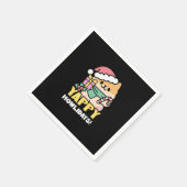 Serviette En Papier Chien de Noël mignon - Yappy Howlidays (Coin)