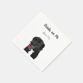 Serviette En Papier Chien Mariage Cocktail serviettes (Coin)