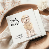 Serviette En Papier Chien Mariage Cocktail serviettes