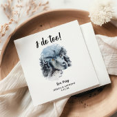 Serviette En Papier Chien Mariage Cocktail serviettes