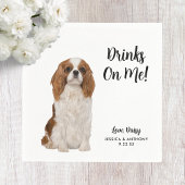 Serviette En Papier Chien Mariage Cocktail serviettes