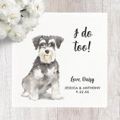 Serviette En Papier Chien Mariage Cocktail serviettes