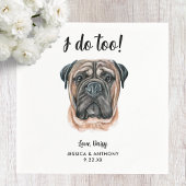 Serviette En Papier Chien Mariage Cocktail serviettes