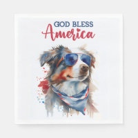 Chien Patriotique-Bergers Australien