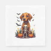 Serviette En Papier Chien Vizsla Voodoo (Devant)