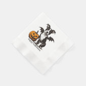 Serviette En Papier Chiens de Halloween (Coin)