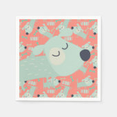 Serviette En Papier Chiens et os de Woof (Devant)
