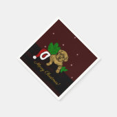 Serviette En Papier Chiffre XMas (Coin)