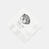 Serviette En Papier Chih Tzu Chien Boisson Personnalisée Sur Moi (Coin)