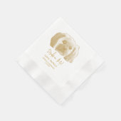 Serviette En Papier Chih Tzu Chien Boissons Personnalisées sur moi (Coin)