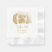 Serviette En Papier Chih Tzu Chien Boissons Personnalisées sur moi (Devant)