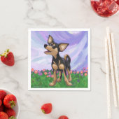 Serviette En Papier Chihuahua Cadeaux et accessoires (En situation)