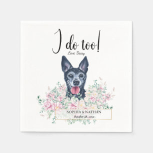 Serviette En Papier Chihuahua Chien Mariage Cocktail Serviettes
