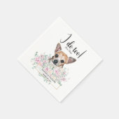 Serviette En Papier Chihuahua Chien Mariage Cocktail Serviettes (Coin)