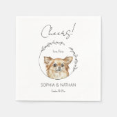 Serviette En Papier Chihuahua Chien Mariage Cocktail serviettes (Devant)