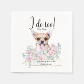 Serviette En Papier Chihuahua Chien Mariage Cocktail Serviettes (Devant)