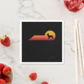 Serviette En Papier Chihuahua Dog Retro Vintage Style (En situation)