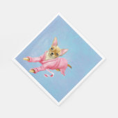 Serviette En Papier Chihuahua en peignoir Poupée de chien serviettes (Coin)