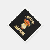 Serviette En Papier Chiitake aux champignons (Coin)