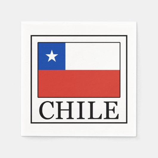 Serviette En Papier Chili (Devant)