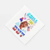 Serviette En Papier Chill Out 4 (Coin)