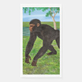 Serviette En Papier Chimpanzé (Devant)