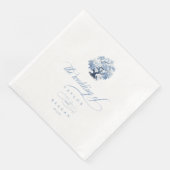 Serviette En Papier Chinoiserie Arbre en fleurs Motif ID1094 (Coin)