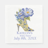 Serviette En Papier Chinoiserie moderne haute Fête des mariées de chau (Devant)