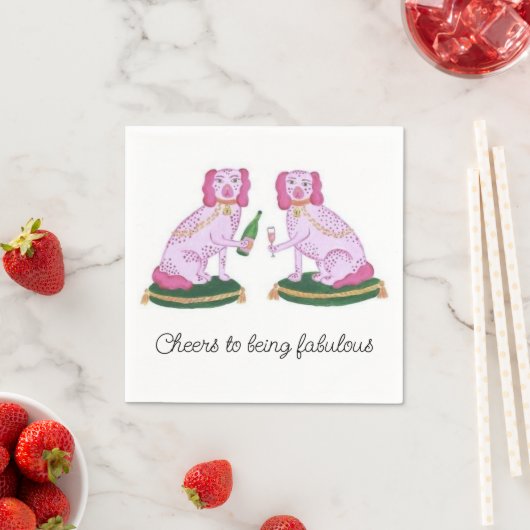 Serviette En Papier Chinsinoir serviettes (En situation)