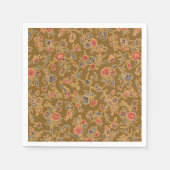 Serviette En Papier Chintz Fleur Classique Joli Design Floral Doux (Devant)