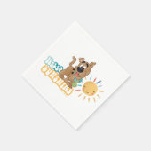 Serviette En Papier Chiot Scooby-Doo "Bonjour soleil" (Coin)