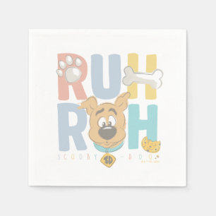 Serviette En Papier Chiot Scooby-Doo "Ruh Roh"
