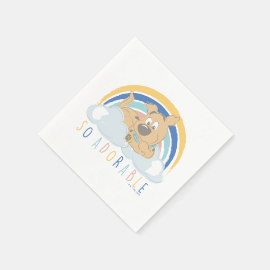 Serviette En Papier Chiot Scooby-Doo "tellement adorable" (Coin)