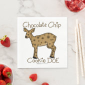 Serviette En Papier Chip chocolat Cookie Doe (En situation)