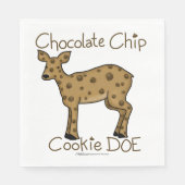 Serviette En Papier Chip chocolat Cookie Doe (Devant)