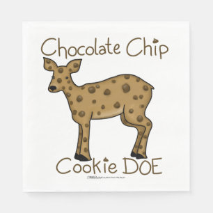 Serviette En Papier Chip chocolat Cookie Doe