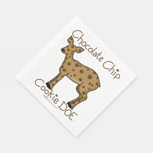 Serviette En Papier Chip chocolat Cookie Doe (Coin)