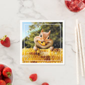 Serviette En Papier Chipmunk Mating Corn (En situation)