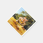 Serviette En Papier Chipmunk Mating Corn (Coin)