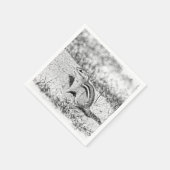 Serviette En Papier Chipmunk Sketch (Coin)