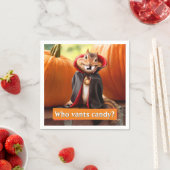 Serviette En Papier Chipmunk Vampire (En situation)