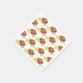 Serviette En Papier Chips Chili Con Queso Blanco Nachos Fromage Dip (Coin)
