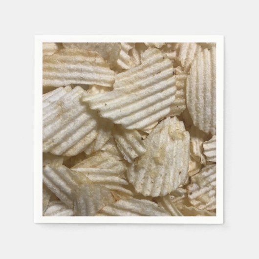 Serviette En Papier Chips de pommes de terre (Devant)