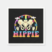 Serviette En Papier Chirurgie mixte de remplacement de hanche hippie a (Devant)