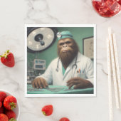 Serviette En Papier Chirurgien (En situation)