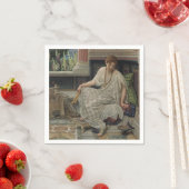 Serviette En Papier Chloe (par Edward Poynter) (En situation)