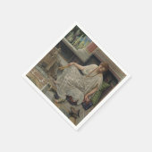 Serviette En Papier Chloe (par Edward Poynter) (Coin)
