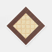 Serviette En Papier Chocolat amant serviette, Chocolat bar (Coin)