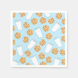 Serviette En Papier Chocolat Chip Cookie Enfants 1er Anniversaire Fêt