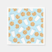Serviette En Papier Chocolat Chip Cookie Enfants 1er Anniversaire Part (Devant)